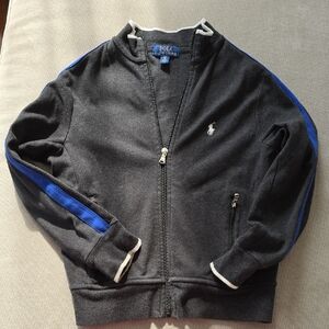 Polo by Ralph Lauren Kids Gray and Blue Sweatshirt